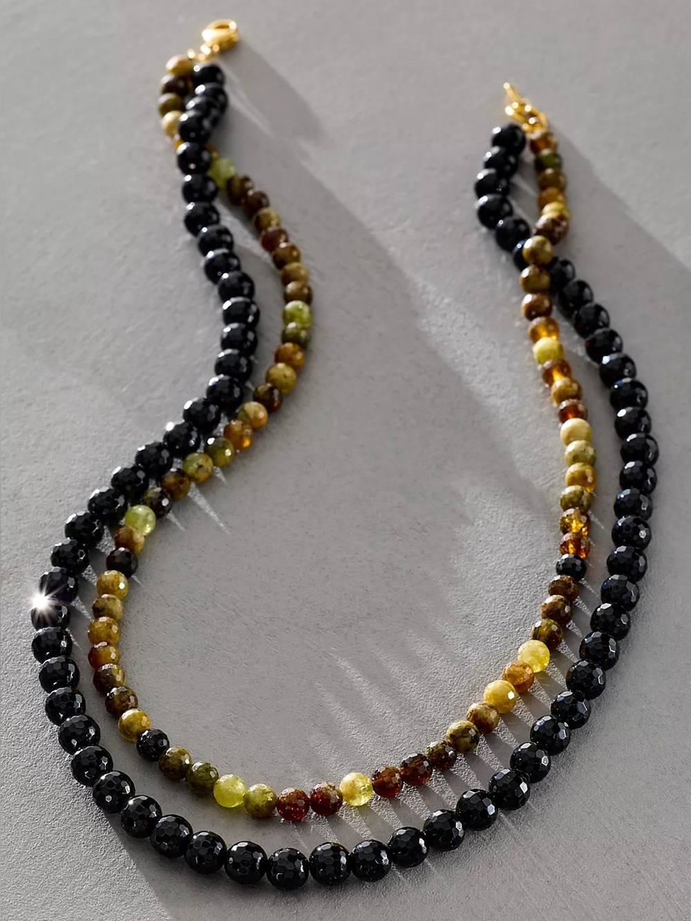 Chan Luu Onyx Beaded Necklace